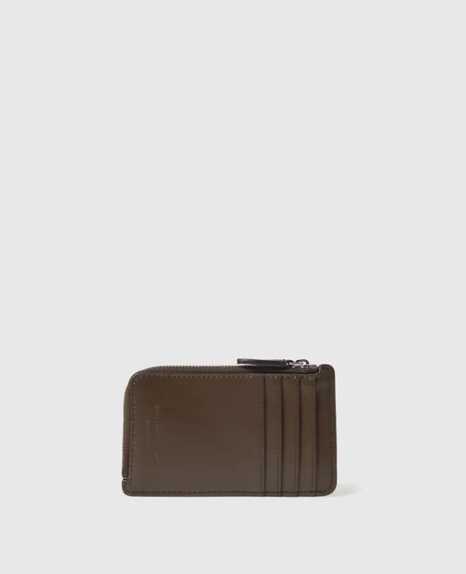Porte-cartes zippé à clous Ryder