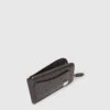 Porte-cartes zippé Ryder en autruche Porte-cartes zippé Ryder en autruche