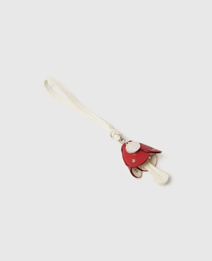 Porte-clés avec breloque champignon Porte-clés avec breloque champignon