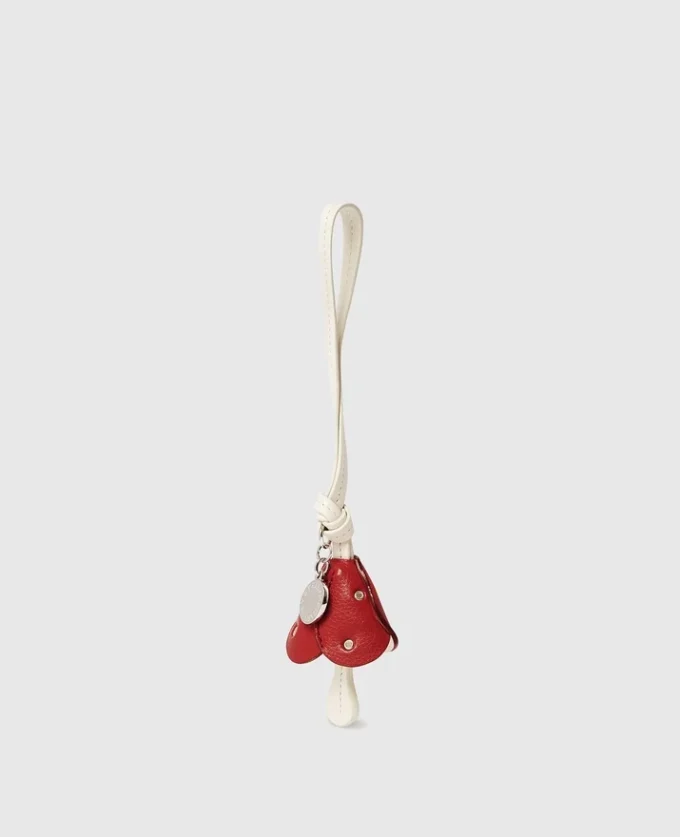 Porte-clés avec breloque champignon Porte-clés avec breloque champignon