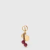 Porte-clés médaillon Cherry Charm Porte-clés médaillon Cherry Charm