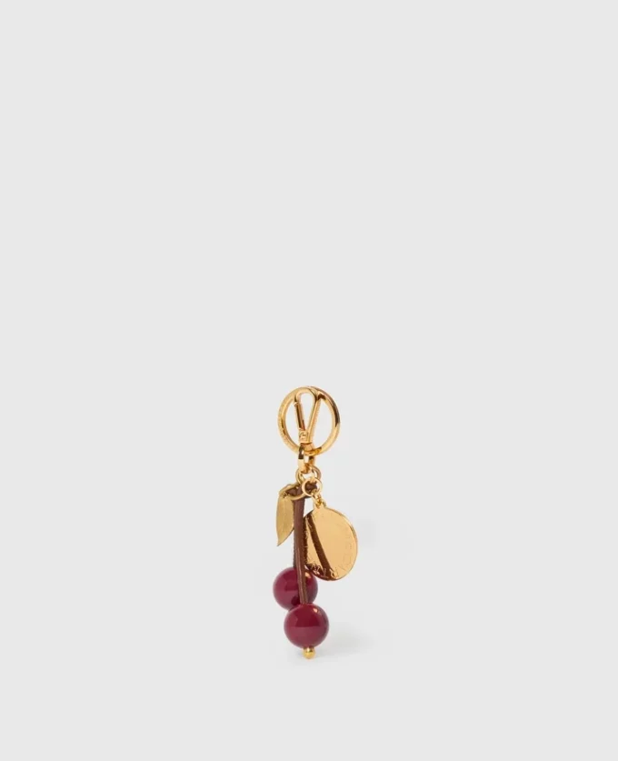 Porte-clés médaillon Cherry Charm Porte-clés médaillon Cherry Charm