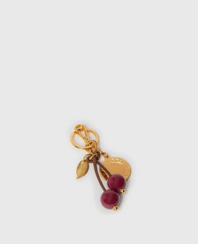 Porte-clés médaillon Cherry Charm Porte-clés médaillon Cherry Charm