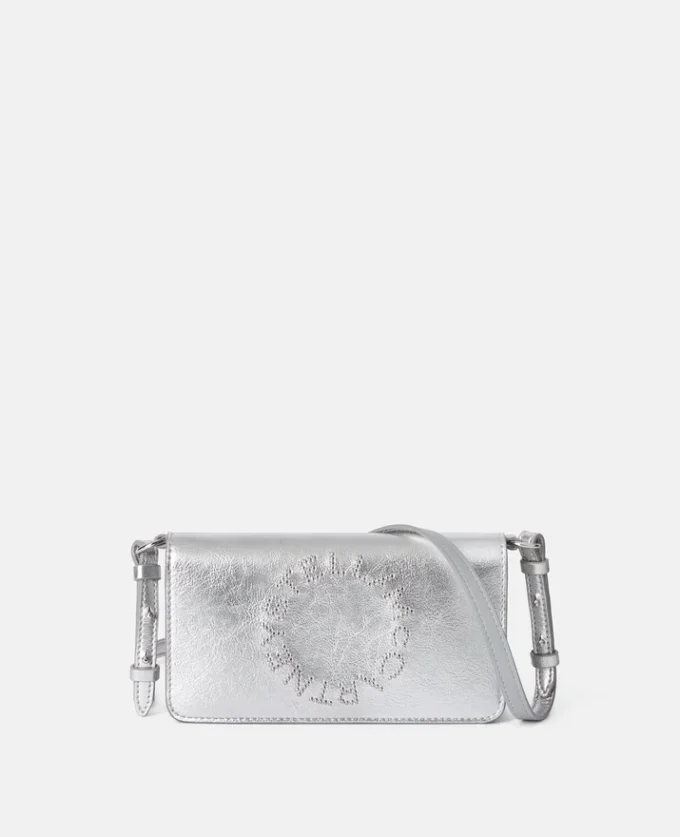Portefeuille à bandoulière avec logo Portefeuille à bandoulière avec logo