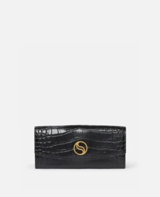 Portefeuille continental effet croco S-Wave Portefeuille continental effet croco S-Wave