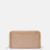Portefeuille continental à fermeture éclair Falabella