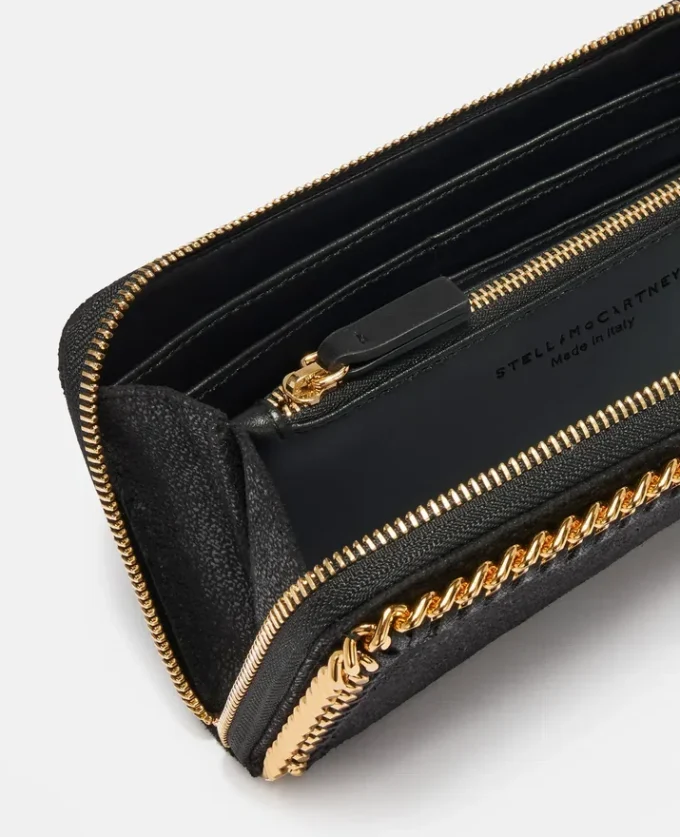 Portefeuille continental à fermeture éclair Falabella