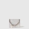 Portefeuille métallisé à trois volets Falabella Portefeuille métallisé à trois volets Falabella