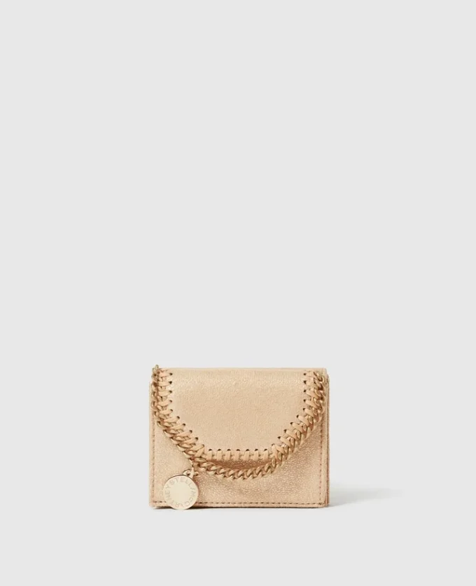 Portefeuille métallisé à trois volets Falabella Portefeuille métallisé à trois volets Falabella