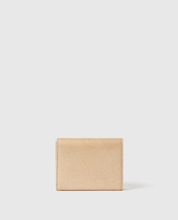 Portefeuille métallisé à trois volets Falabella Portefeuille métallisé à trois volets Falabella