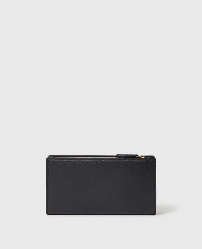 Portefeuille zippé Continental avec logo Portefeuille zippé Continental avec logo