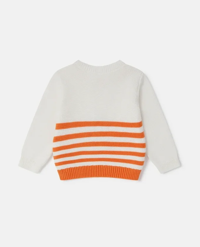 Pull brodé avec motif chat