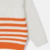 Pull brodé avec motif chat