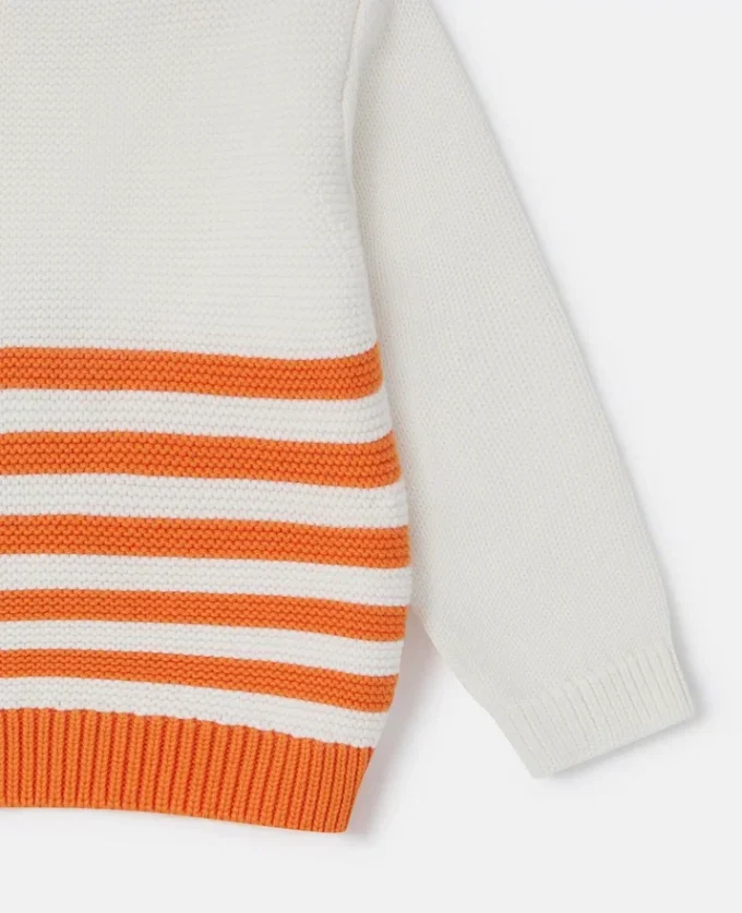 Pull brodé avec motif chat
