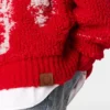 Pull à col rond avec motif cheval peint à l&rsquo;aérographe