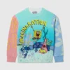 Pull à col rond et motif graphique Bob l&rsquo;éponge