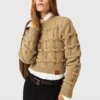 Pull à col rond et torsades Falabella