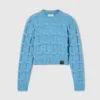 Pull à col rond et torsades Falabella