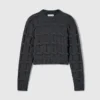 Pull à col rond et torsades Falabella