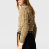 Pull à col rond et torsades Falabella