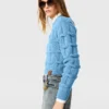 Pull à col rond et torsades Falabella