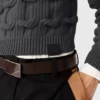 Pull à col rond et torsades Falabella