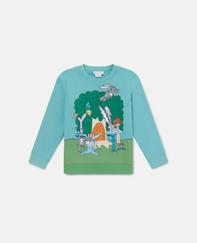 Pull à col rond Woodland Friends
