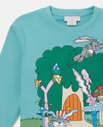Pull à col rond Woodland Friends