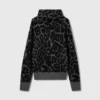Pull à col roulé en jacquard léopard Pull à col roulé en jacquard léopard