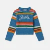 Pull crocheté brodé Stella