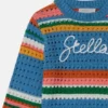 Pull crocheté brodé Stella
