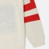 Pull en maille avec initiale de la marque Pull en maille avec initiale de la marque