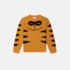Pull en maille avec motif chat