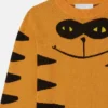 Pull en maille avec motif chat