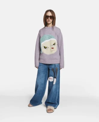 Pull en maille intarsia Mission Sheep