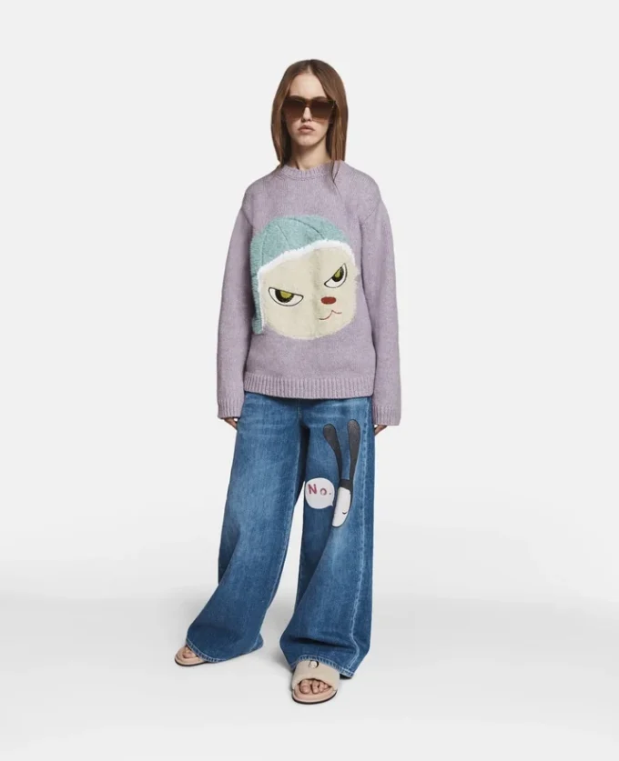 Pull en maille intarsia Mission Sheep