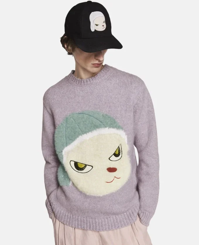 Pull en maille intarsia Mission Sheep