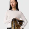 Pull Falabella à mailles fines et chaîne