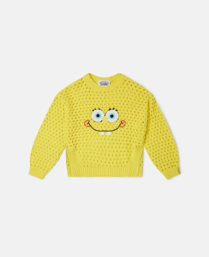 Pull graphique au crochet SpongeBob