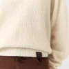Pull à manches longues et col en V