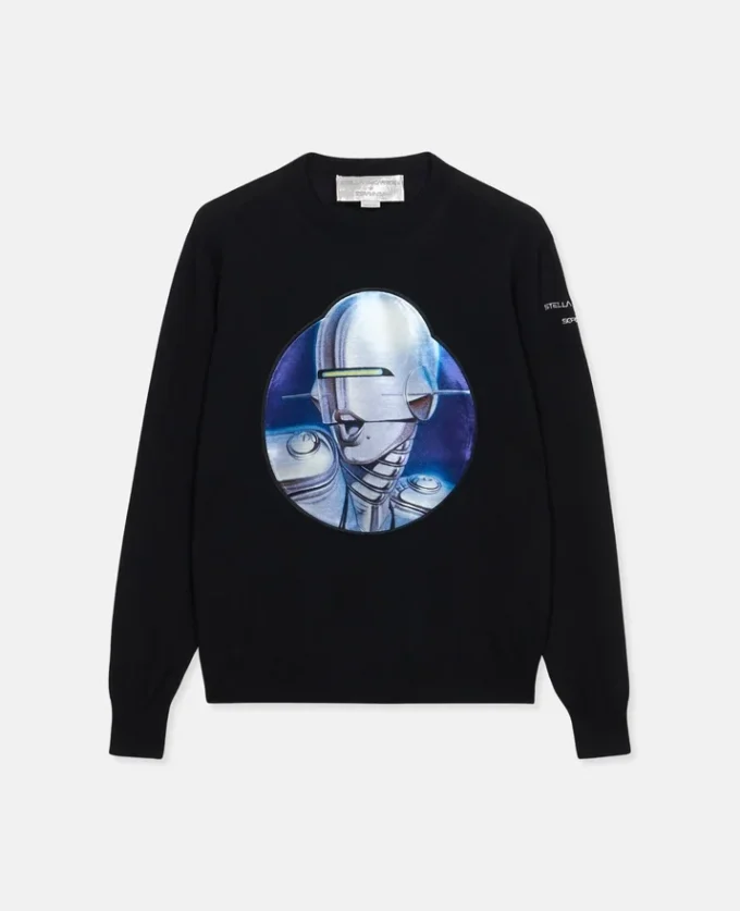 Pull oversize Sexy Robot en laine RWS