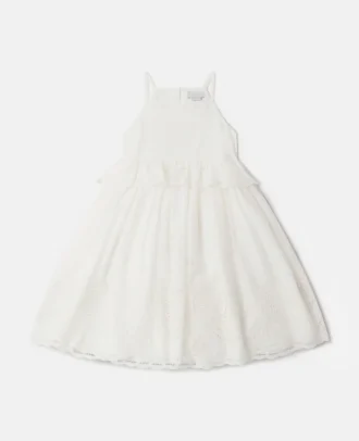 Robe en coton brodée anglaise