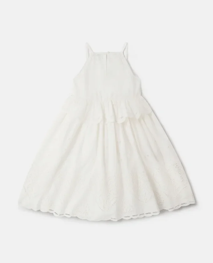 Robe en coton brodée anglaise Robe en coton brodée anglaise