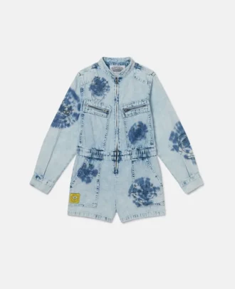 Robe en denim à motif Bob l&rsquo;éponge