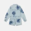 Robe en denim à motif Bob l’éponge Robe en denim à motif Bob l’éponge