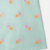 Robe en gabardine brodée d’un cœur Robe en gabardine brodée d’un cœur