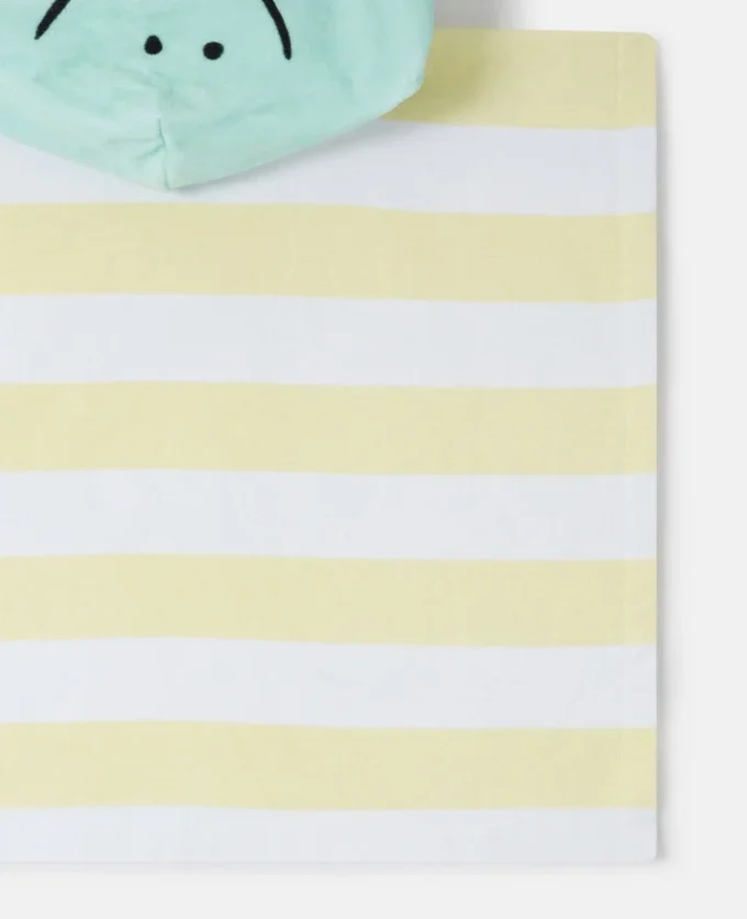 Robe en tissu éponge avec motif glace