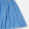Robe en tulle brodée de fleurs Robe en tulle brodée de fleurs