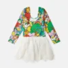 Robe en tulle à imprimé Earth Friends