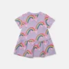 Robe imprimé arc-en-ciel Rollerskate